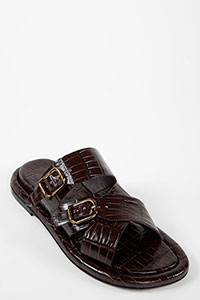 Flat sandals ANAIS Coco Castagna by Homers Shoes View 2