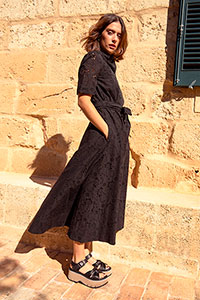 Wedges LUCIA Supreme Black by Homers Shoes View 1