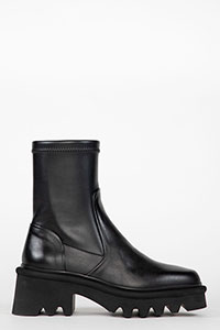 Heeled ankle boots LYS NapaLuxe Black by Homers Shoes View 1