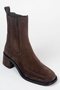 Heeled ankle boots COLETTE Crosta Corvino by Homers Shoes View 2