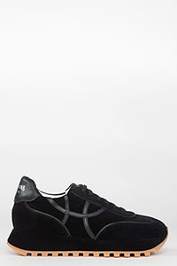 Sneakers SELINA Crosta Negro by Homers Shoes View 1