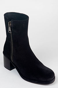 Heeled ankle boots SONIA Crosta Negro by Homers Shoes View 2