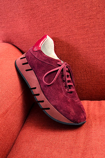 22005 LOTUS Crosta Velvet Sneakers By Homers