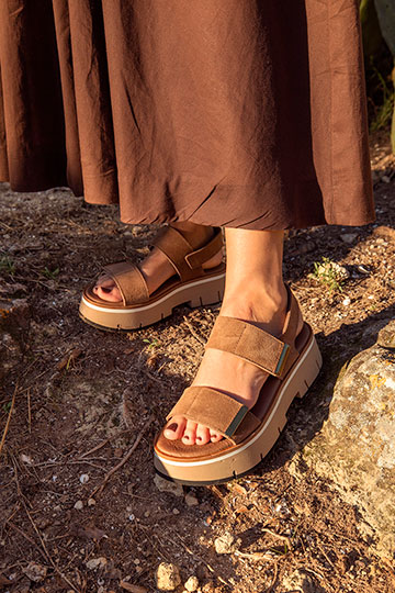 22077 DUYBA Reverse Farro Wedges By Homers