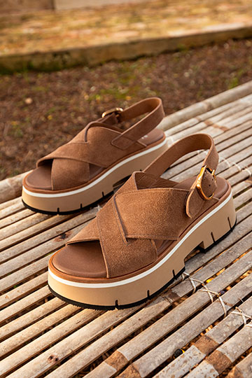 21298 DUYBA Reverse Farro Wedges By Homers