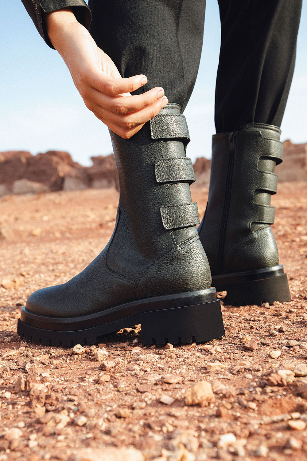 Heeled ankle boots GOLVA Bufalino Bosque | Official Homers